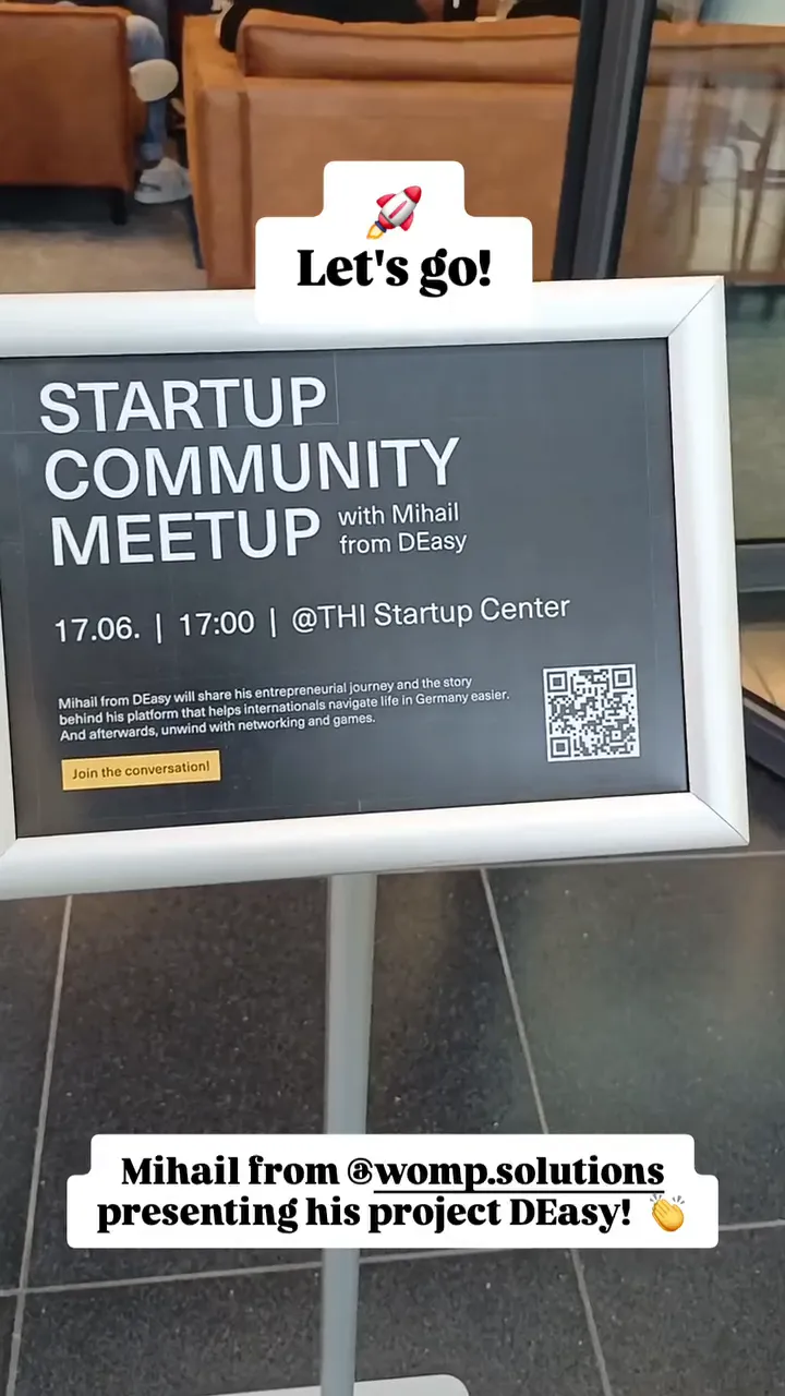 Startup Community Meetup — DEasy